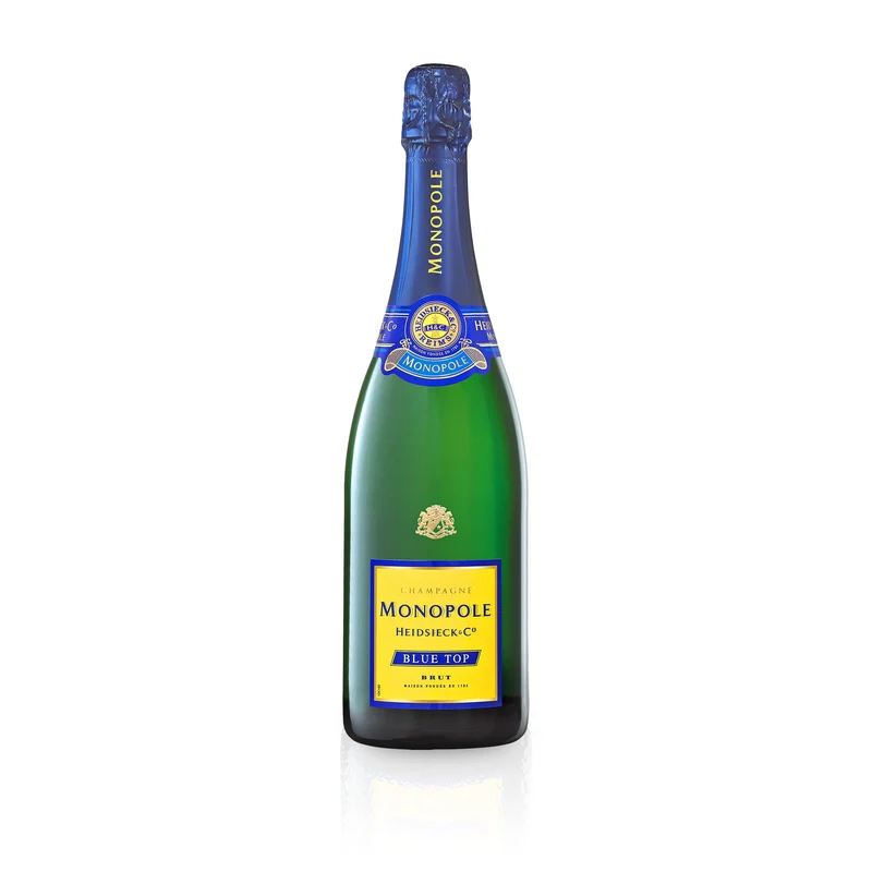 Heidsieck Monopole Blue Top Brut in Geschenkpackung