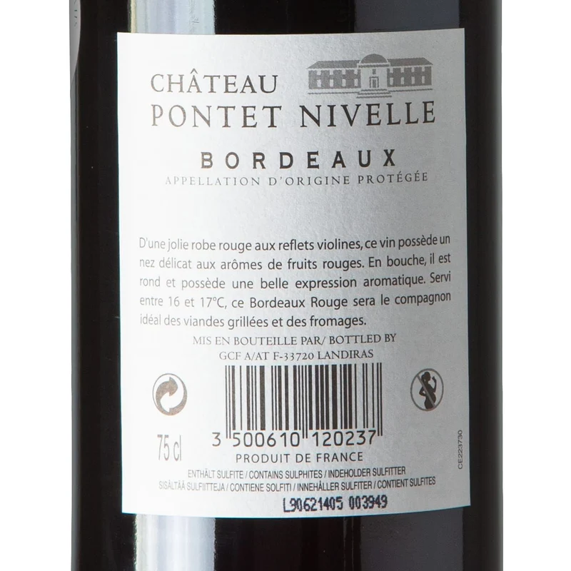 2020 Chateau Pontet Nivelle - Frankreich