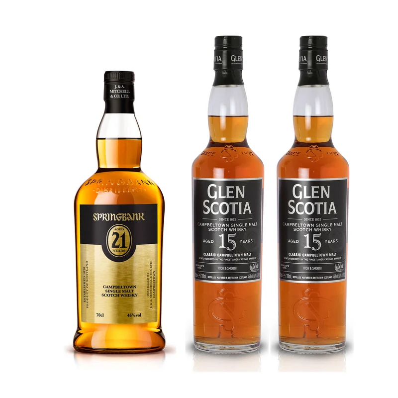 Springbank 21 - Glen Scotia 15 - Campbeltown Set