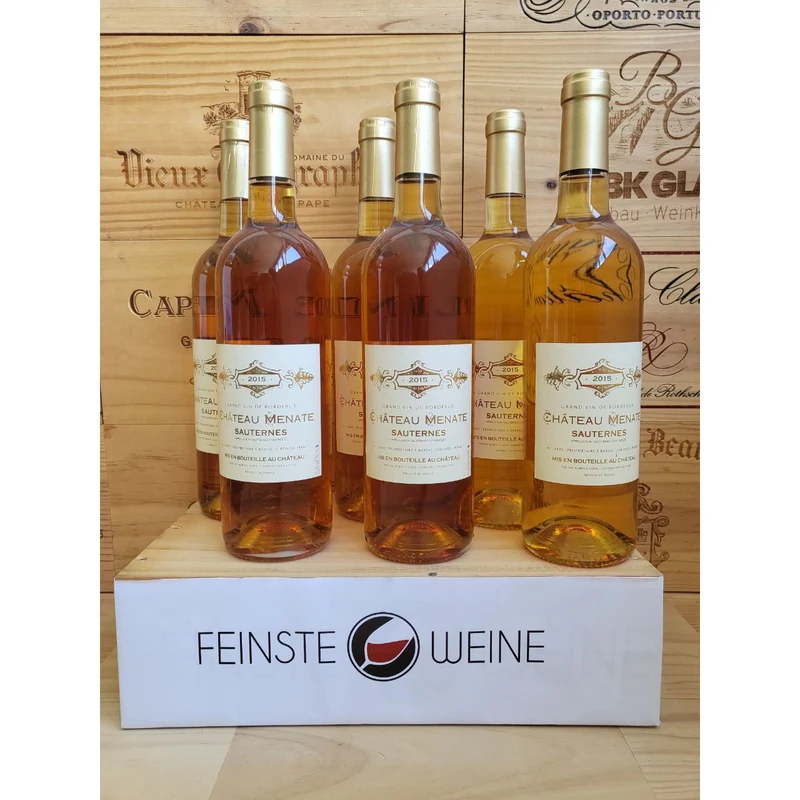 Château Menate Sauternes 2015 0,75 L 13,5 % vol.