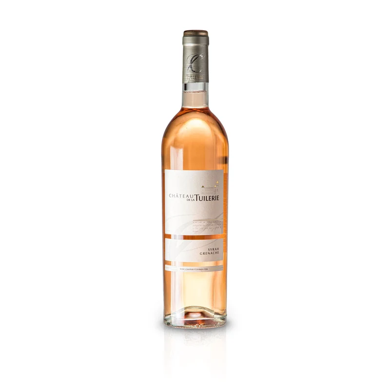 2024 Chateau de la Tuilerie Costieres de Nimes Grenache Syrah Rose - Frankreich