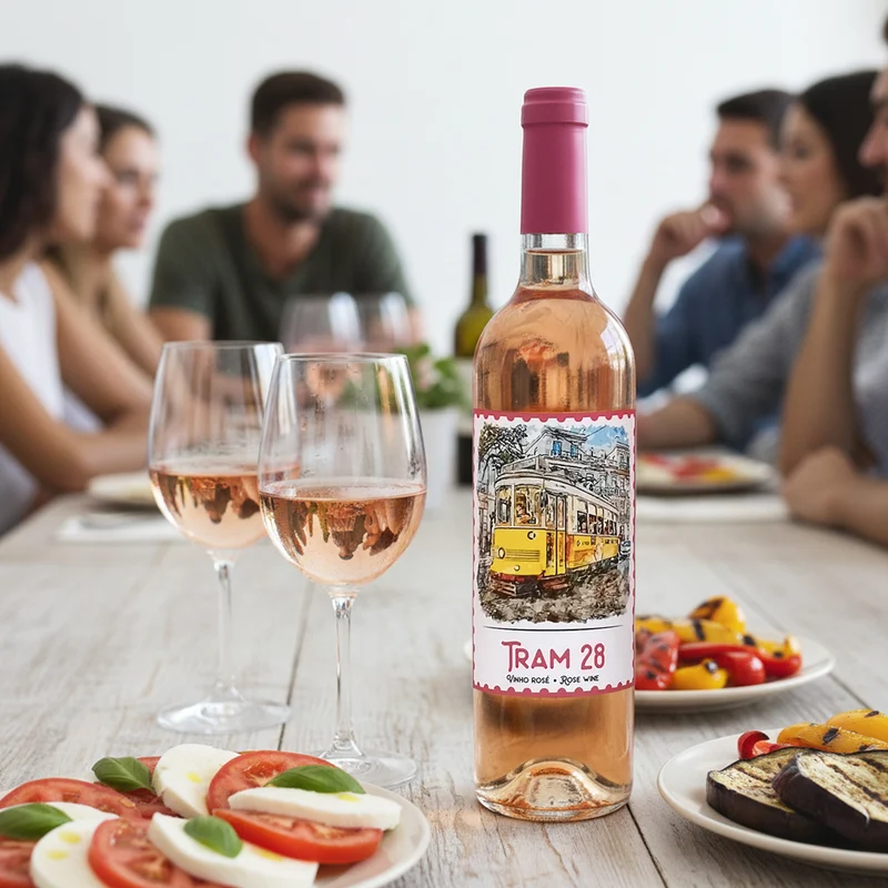 Tram 28 Regional – Roséwein – Portugal, Adega da Vermelha – 0,75l – 12,5% vol.