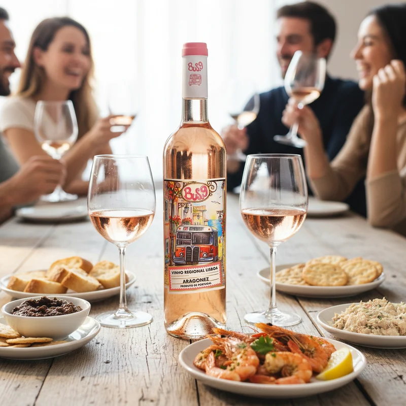 Bus 9 – Rosé – Portugal, Adega da Vermelha – 0,75l – 12,5% vol.