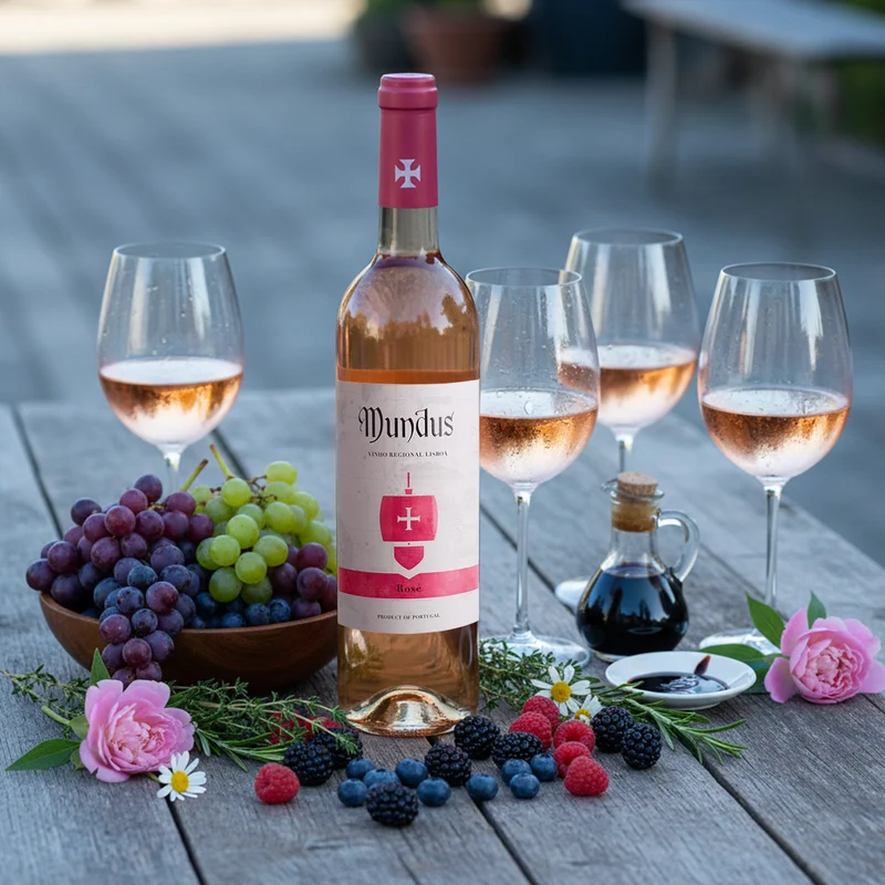 Mundus Rosé – Portugal, Adega da Vermelha – 0,75l – 12,5% vol.