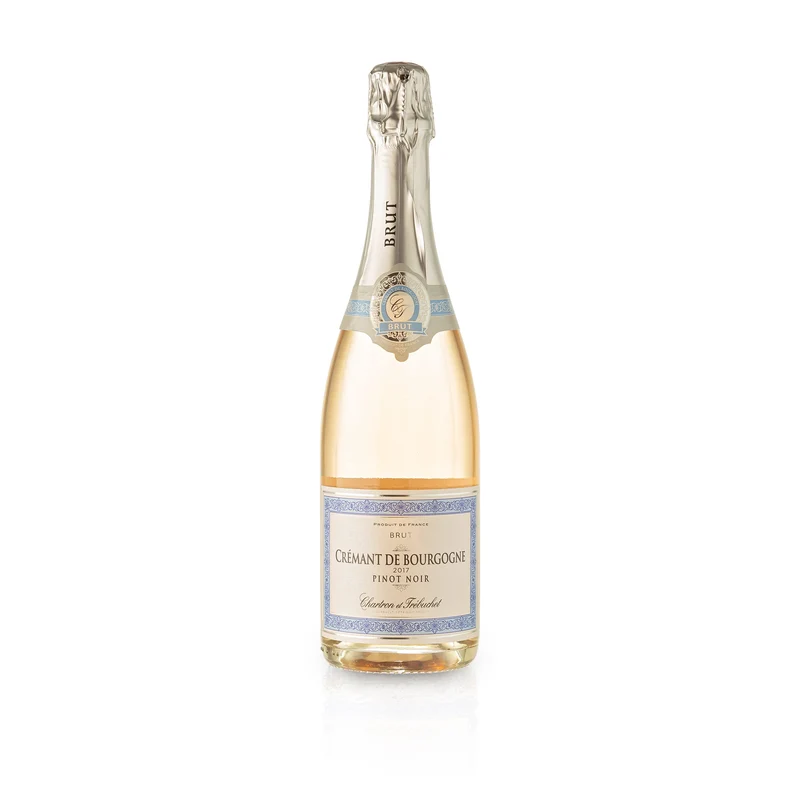 Feinste Weine - 2 er Sektpaket - Domaine Chartron & Trébuchet - Crémant de Bourgogne (2 * 0,75l)