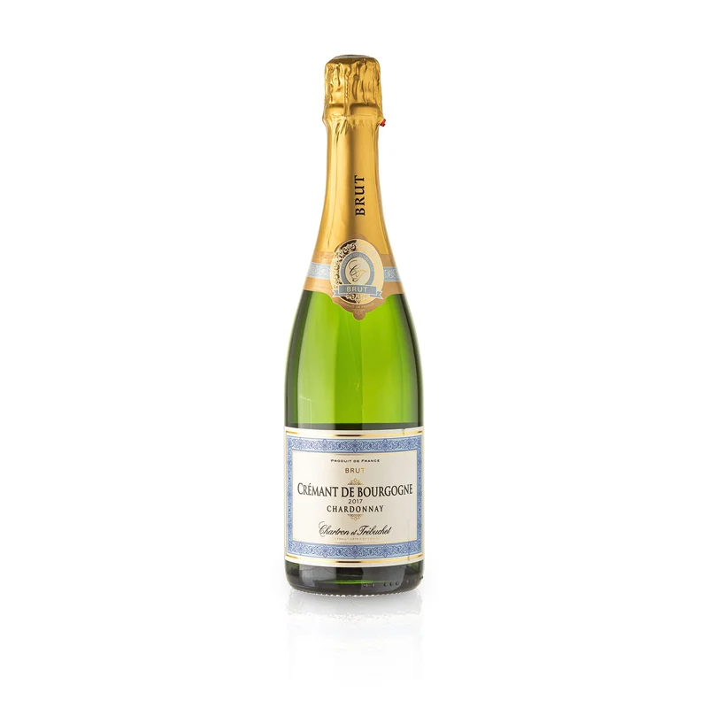 Feinste Weine - 2 er Sektpaket - Domaine Chartron & Trébuchet - Crémant de Bourgogne (2 * 0,75l)