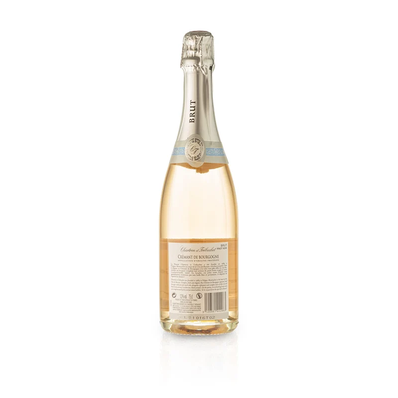 Feinste Weine - 2 er Sektpaket - Domaine Chartron & Trébuchet - Crémant de Bourgogne (2 * 0,75l)