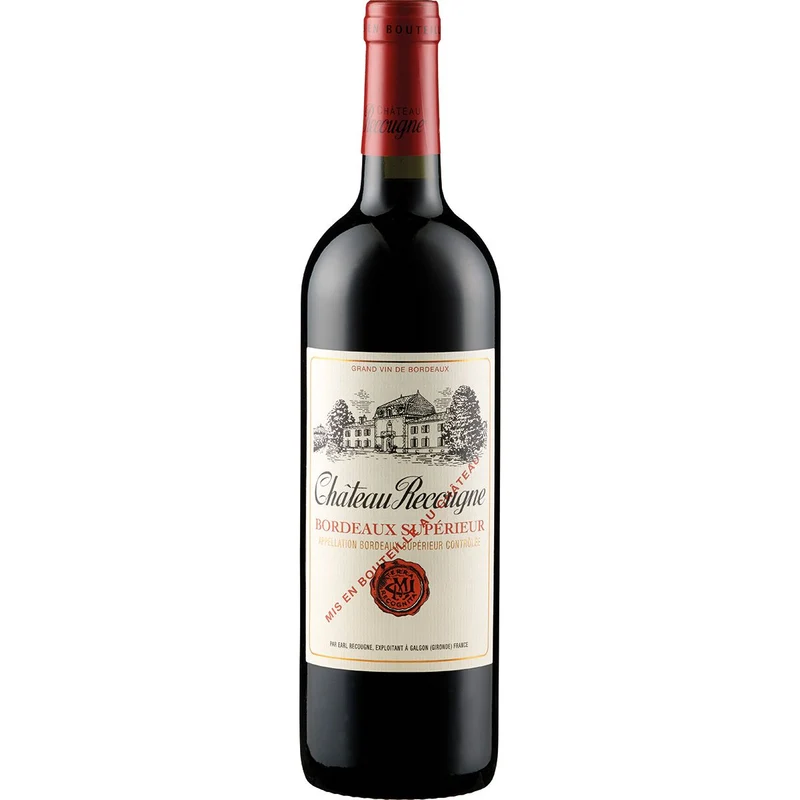 2019 Château Recougne Rouge AOC Bordeaux Supérieur Château Recougne Bordeaux/Frankreich 0,75 l