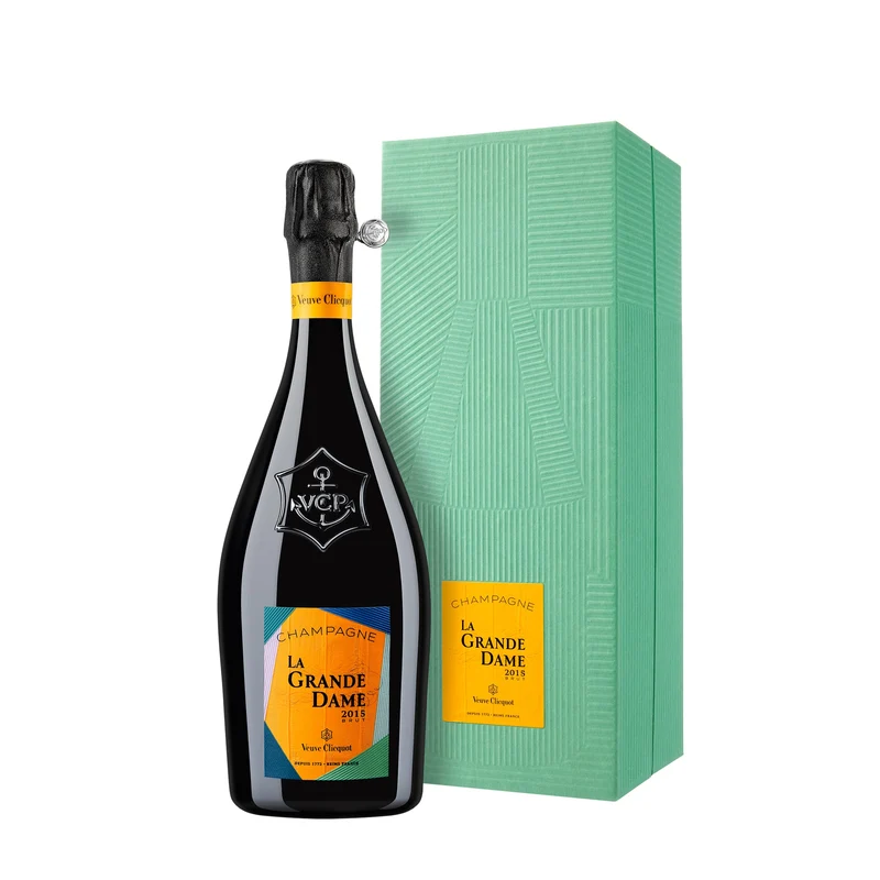 Champagne Veuve Clicquot La Grande Dame 2015 Brut - in Geschenkbox Farbe: MENTA