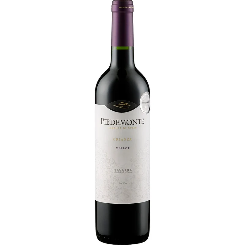 2019 Piedemonte Crianza Merlot DO Piedemonte Navarra/Spanien 0,75 l