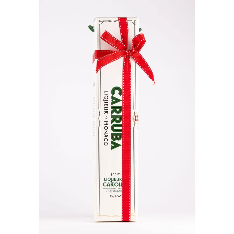 CARRUBA Liqueur de Monaco mit Geschenkbox 24% vol. 0,5l