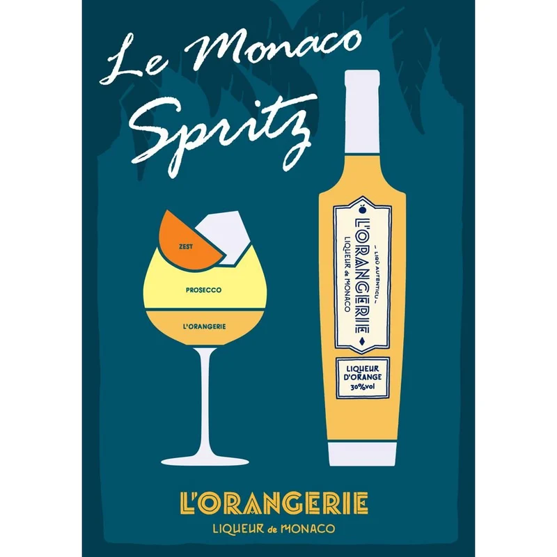 L'ORANGERIE Liqueur de Monaco mit Geschenkbox 30% vol. 0,5l