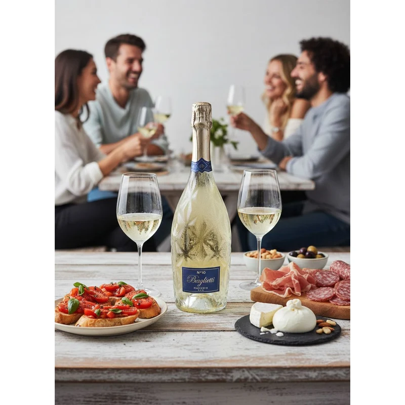 Baglietti Prosecco DOC Vino Spumante No 10 Extra Dry 0,75l 11%