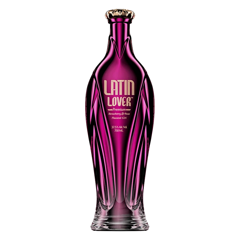 Latin Lover Premium Gin 37.5 % Vol. Erdbeer- und Rosengeschmack Gin