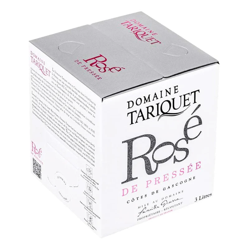 Domaine Tariquet - Rosé - Côtes de Gascogne IGP - trocken - Bag-in-Box 3L