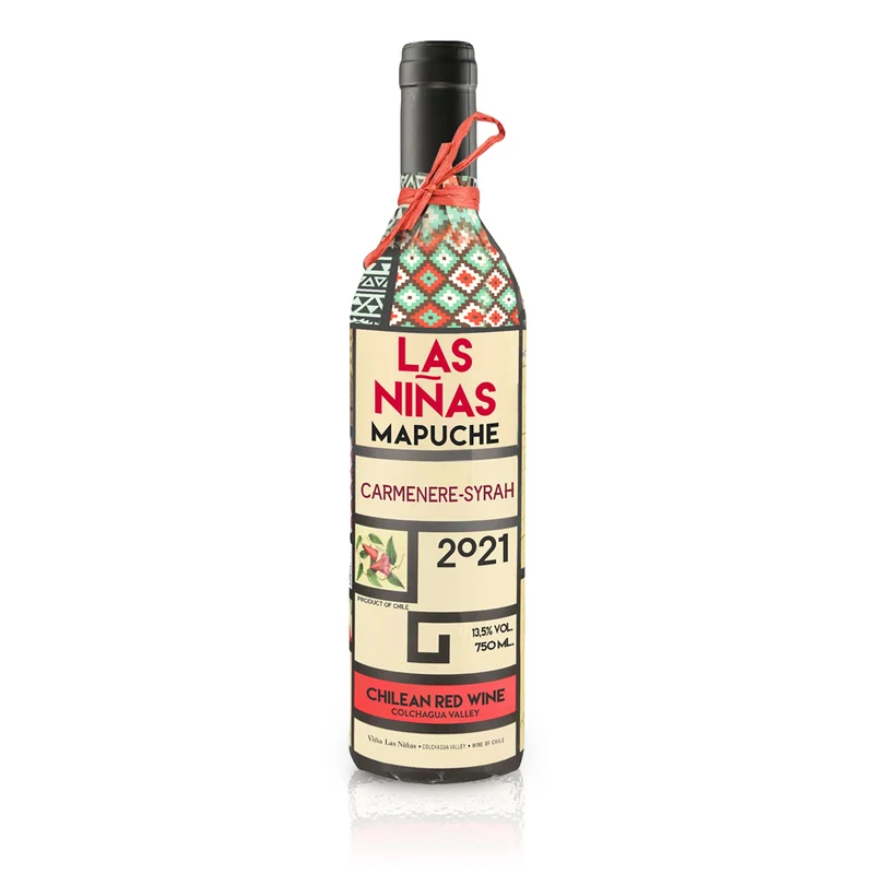 2022 Las Ninas Mapuche Carmenere-Syrah – Chile/Colchagua