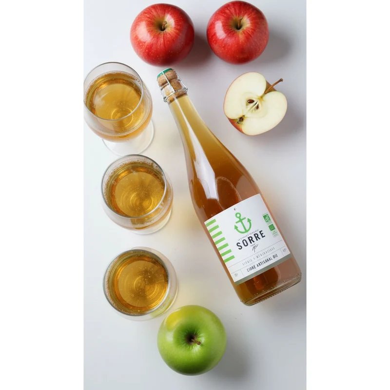 Sorre Cidre Bio Brut 0,75L 4,5% vol.