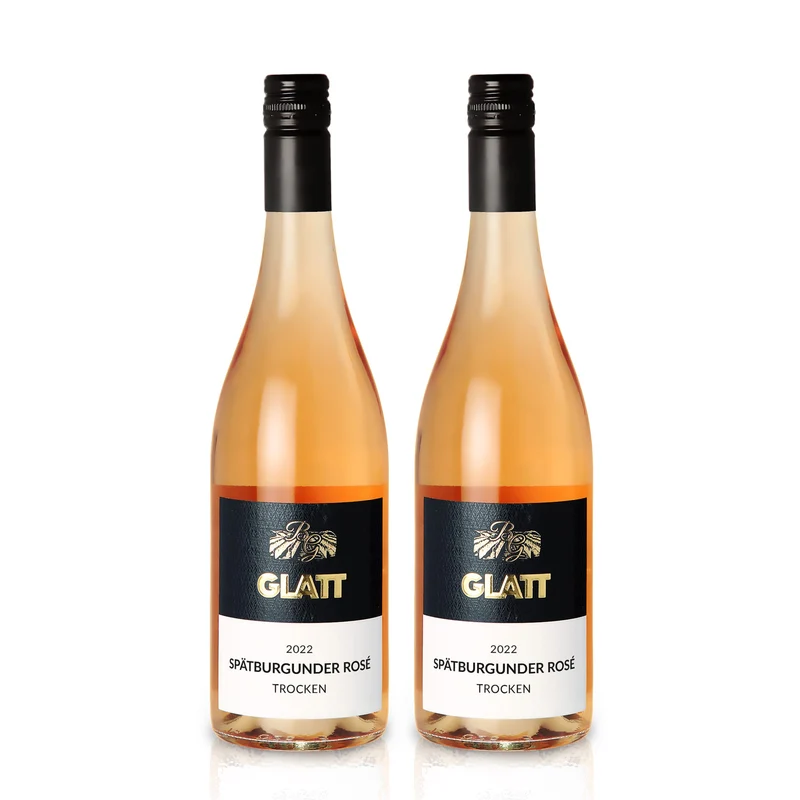 2022 Spätburgunder Roséwein trocken • GLATT • Qualitätswein vom Kaiserstuhl/Baden, Deutschland