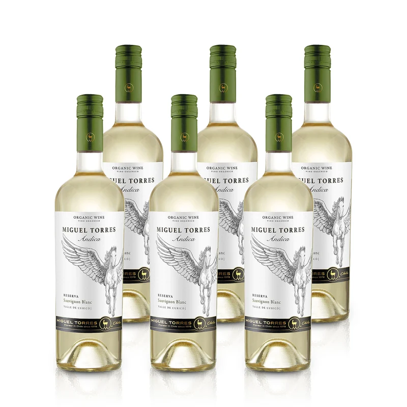 Ándica Sauvignon Blanc Reserva – Miguel Torres Chile – Valle Central (Curicó) – Bio