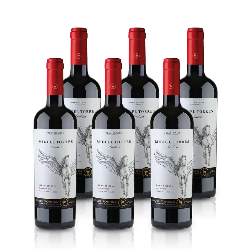 Andica Carmenere Torres - Miguel Torres Chile - Rotwein - Valle Central, Valle del Maule - Bio