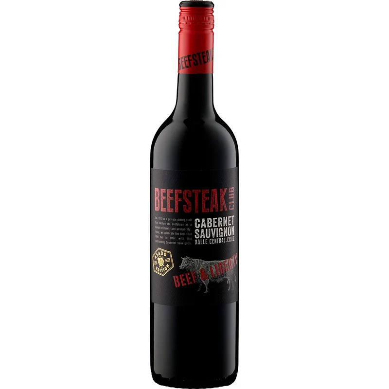 2020 Beef & Liberty Cabernet Sauvignon Beefsteak Club /Chile 0,75l