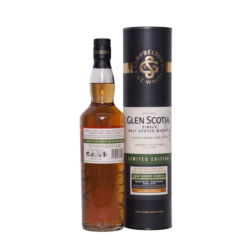 Glen Scotia Vintage 2012 55,2% UNPEATED #19/660-4