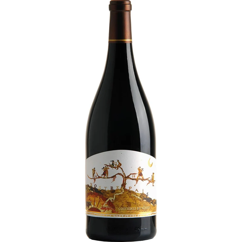 2020 Nostre Païs Rouge AOP Costières de Nîmes - BIO - MG Vignobles Michel Gassier Rhône/Frankreich 1,5 l