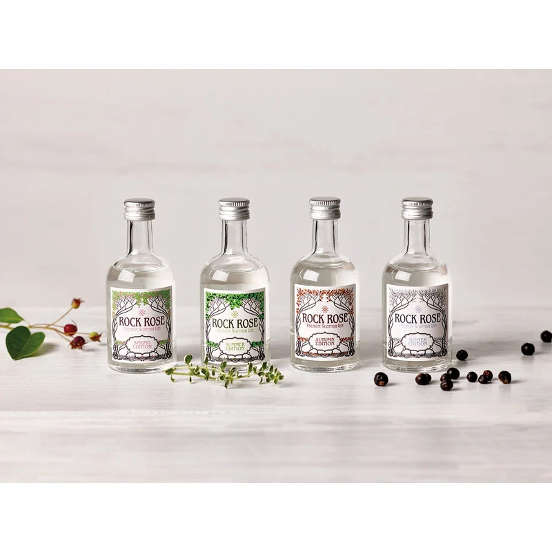 Rock Rose Miniatur Season Gift Pack Dunnet Bay Distillery Schottland/Schottland 0,2l