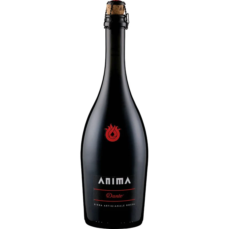 Dante - Dunkles Doppelmalzbier Birra AnimA Piemonte/Italien 0,75l