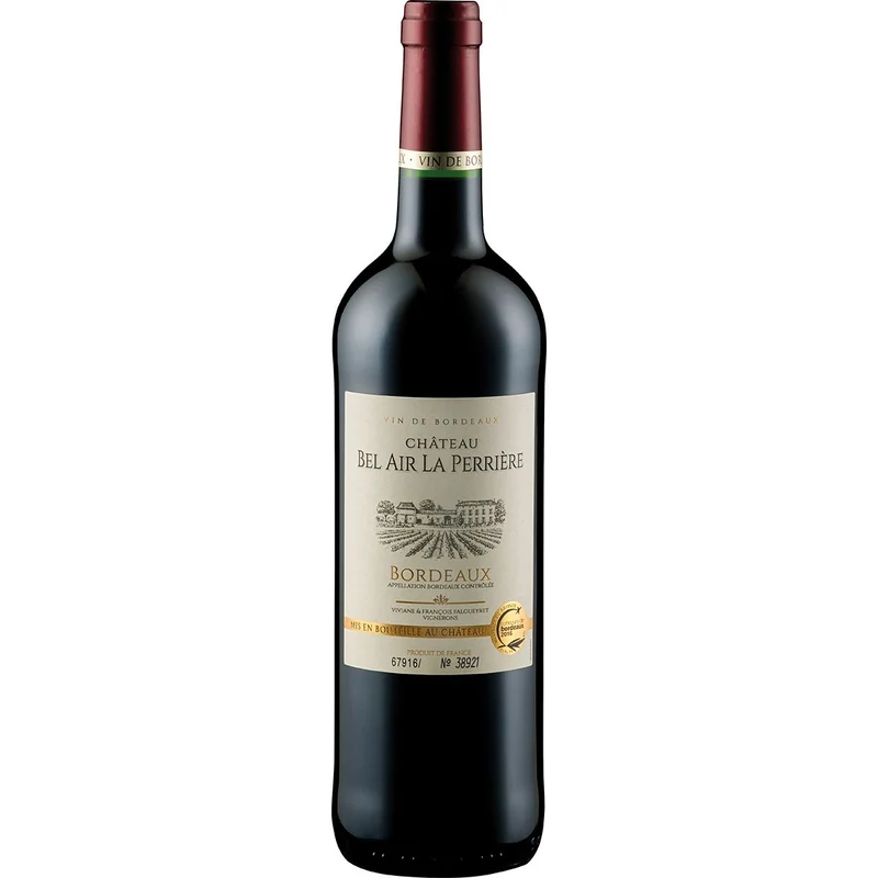 2021 Château Bel Air La Perriere AOC Bordeaux Château Bel Air La Perriere Bordeaux/Frankreich 0,75 l
