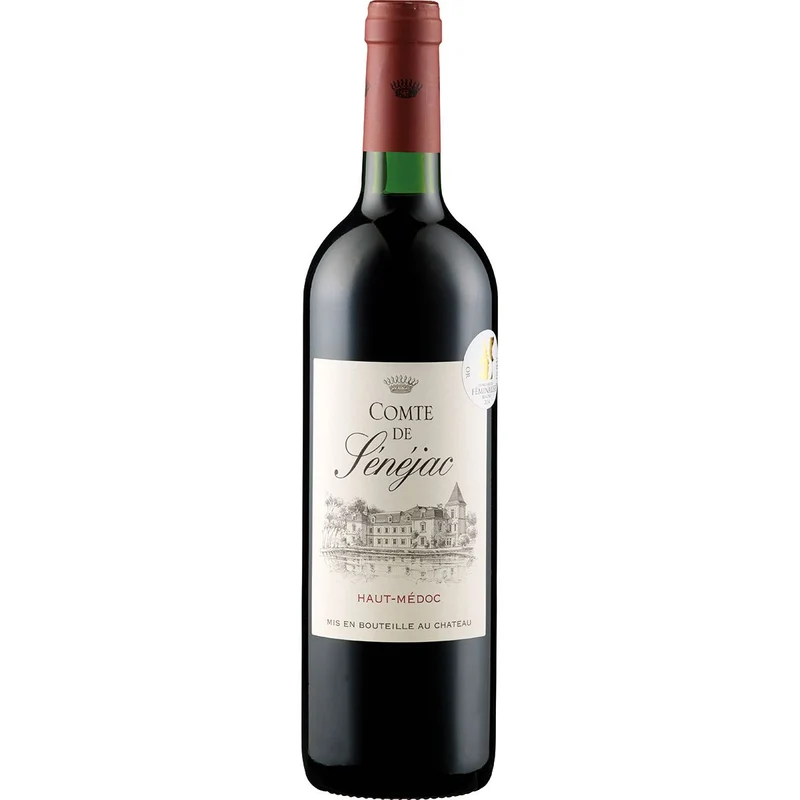 2016 Comte de Sénéjac AOC Haut-Médoc Château Sénéjac Bordeaux/Frankreich 0,75 l