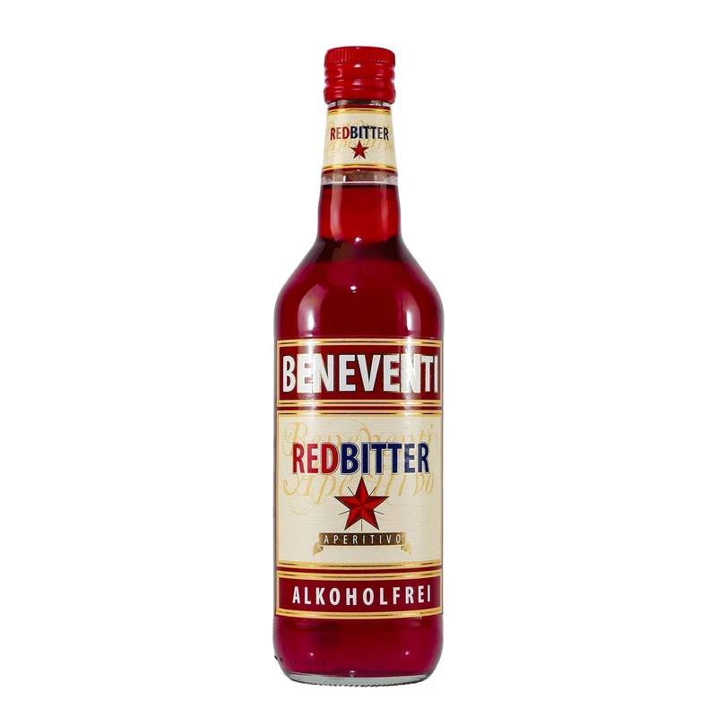 Beneventi Red Bitter Aperitivo -alkoholfrei- mit Geschenk-HK EINWEG