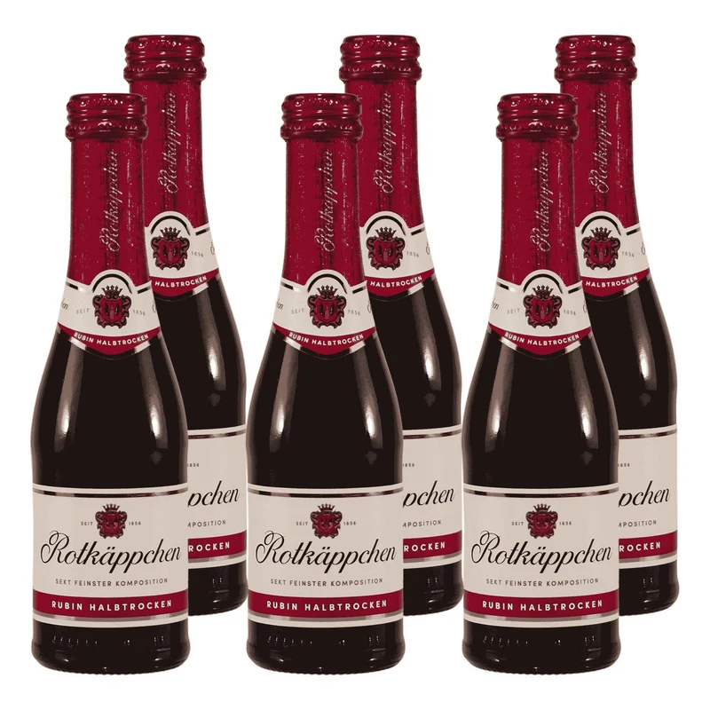 Rotkäppchen Sekt Rubin -halbtrocken- (24 x 0,2L)