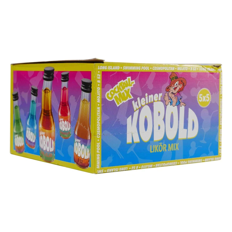 Kleiner Kobold Cocktail-Mix Likör (25 x 0,02L)