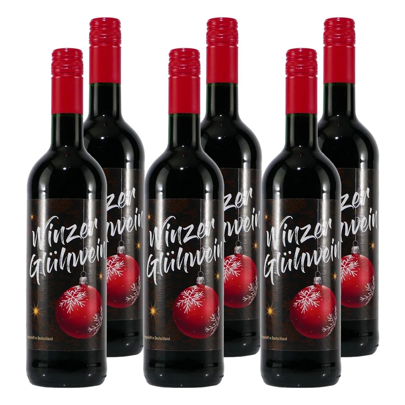 Hüttenglut Winzer-Glühwein (6 x 0,75L)