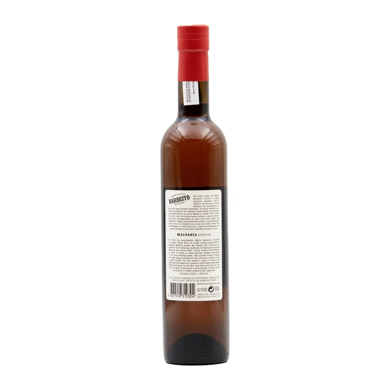 Barbeito Malvasia Doce 5 Anos Madeira