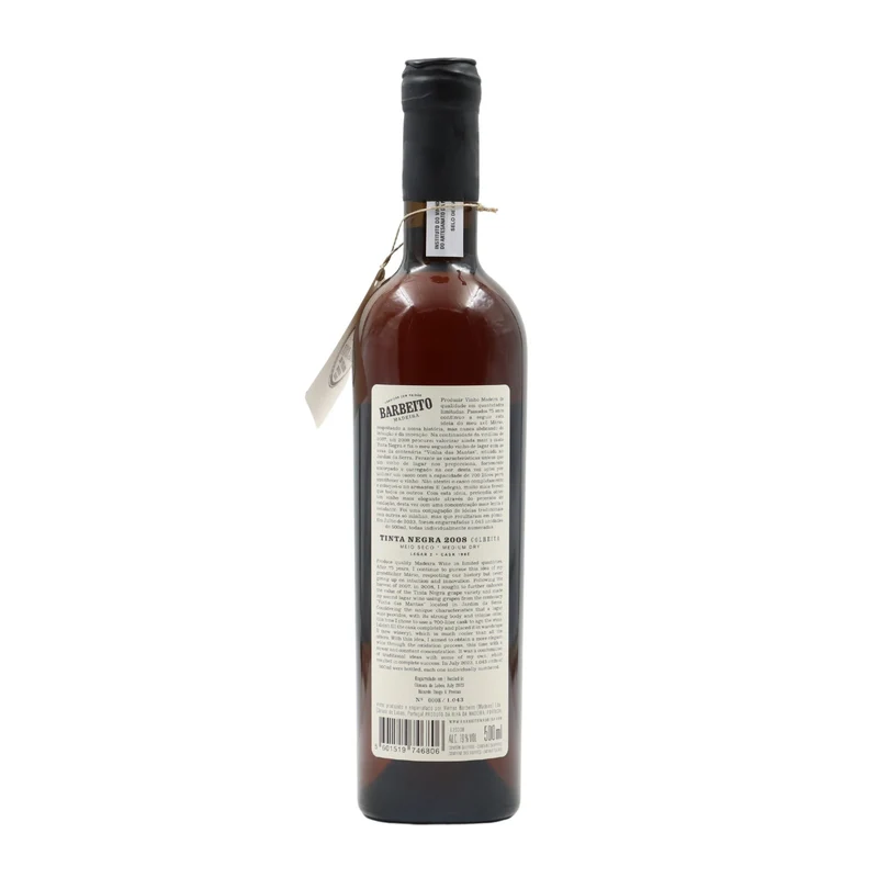 Barbeito Tinta Negra Vinha das Mantas Madeira 2008