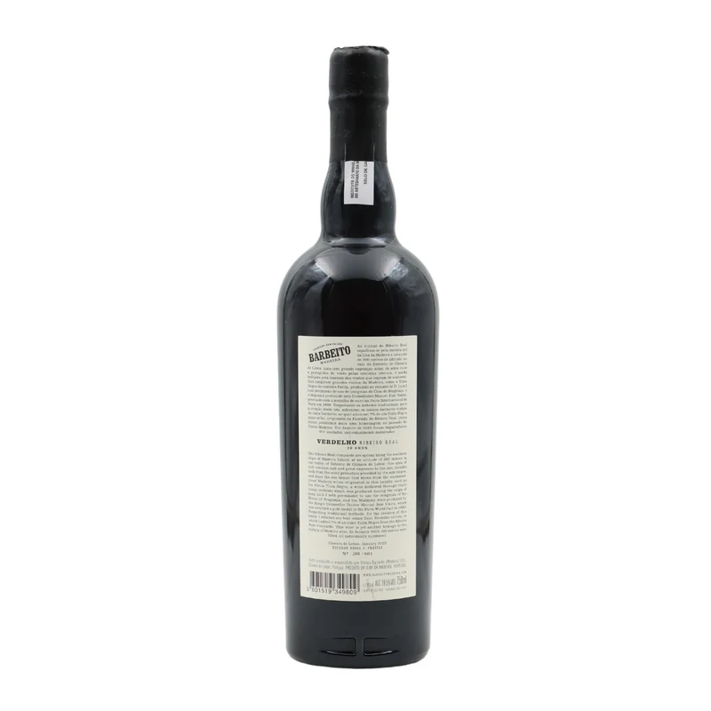 Barbeito Verdelho Ribeiro Real 20 anos Madeira