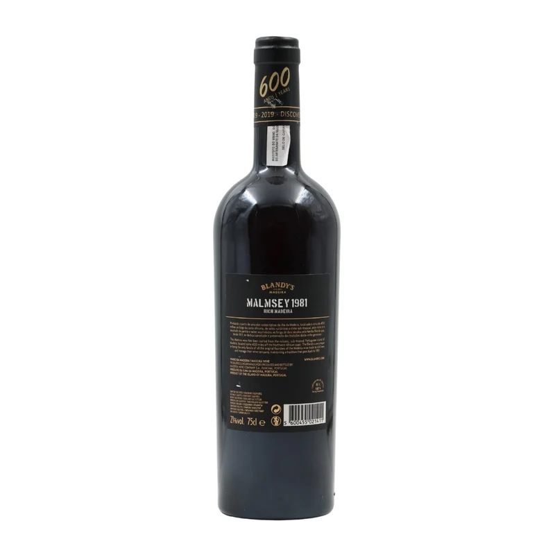 Blandys Malmsey Vintage 1981