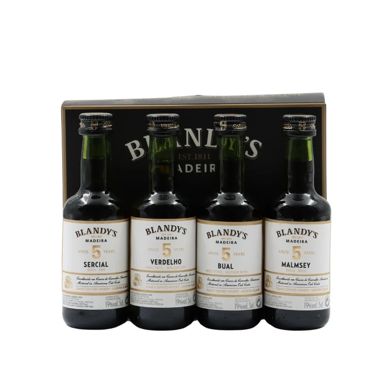 Blandys Seleção de 4 Vinhos Madeira 50ml
