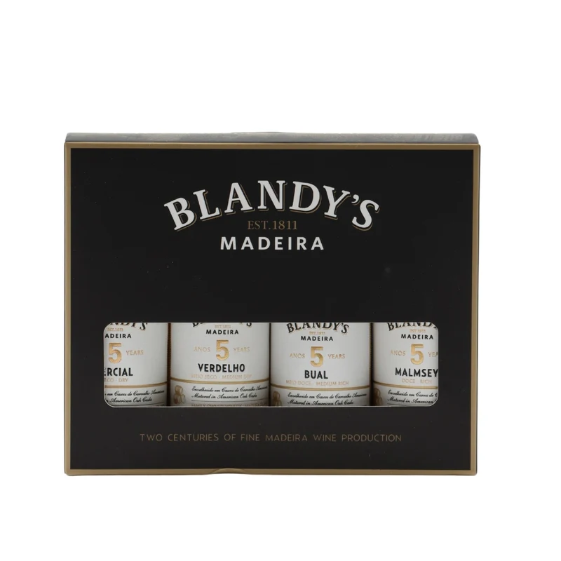 Blandys Seleção de 4 Vinhos Madeira 50ml