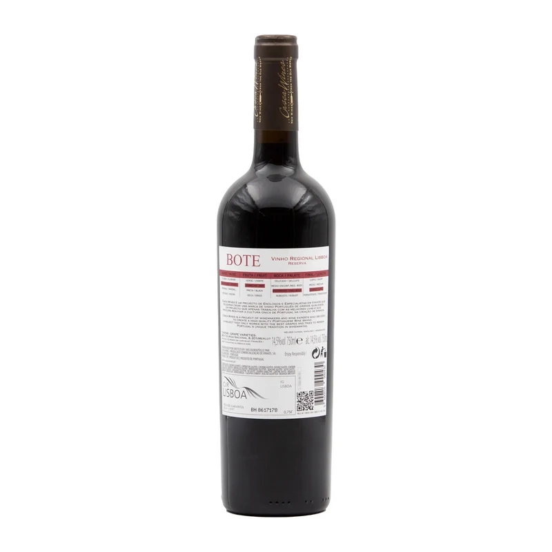 Bote Lisboa Reserva Tinto 2016