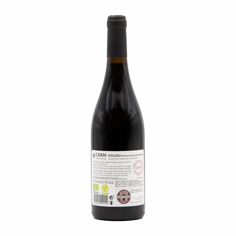 CARM Touriga Nacional SO2 Free Tinto