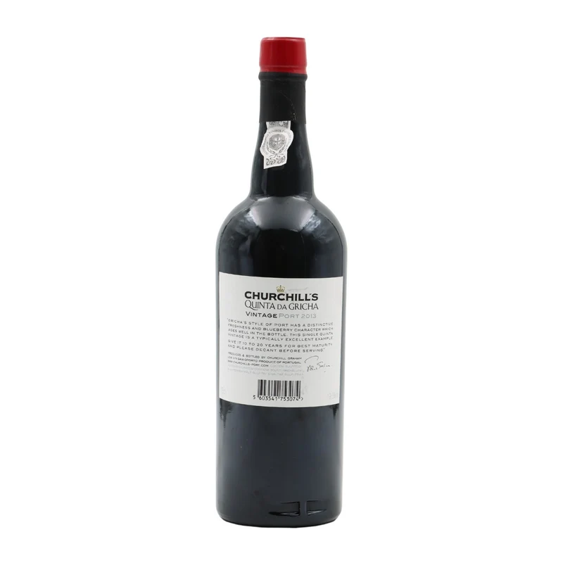 Churchills Quinta da Gricha Vintage Porto 2013