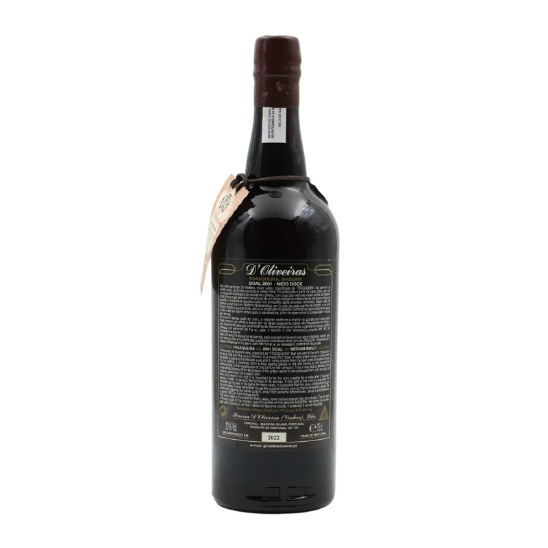 D´Oliveiras Boal Meio Doce Madeira 2001