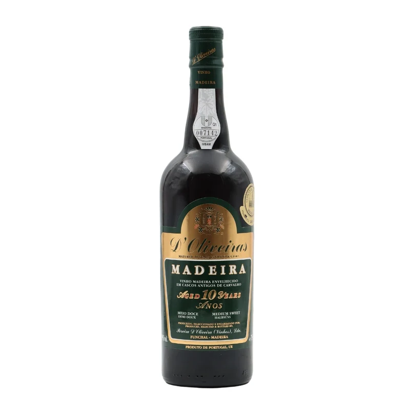 D´Oliveiras Meio Doce 10 Anos Madeira