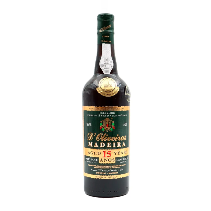 D´Oliveiras Meio Doce 15 Anos Madeira