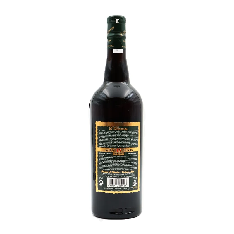 D´Oliveiras Meio Doce 15 Anos Madeira