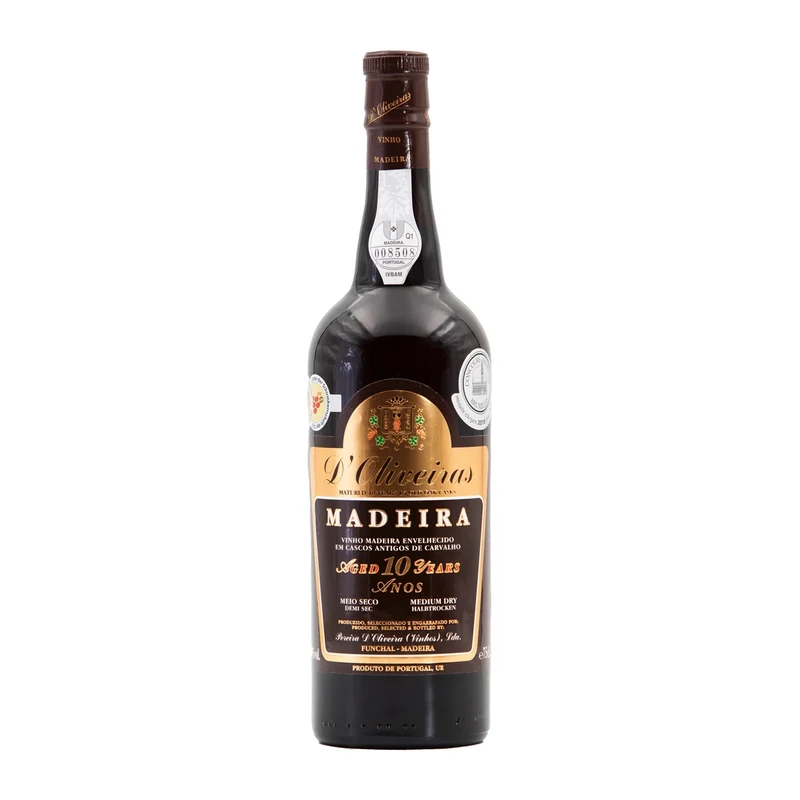 D´Oliveiras Meio Seco 10 Anos Madeira