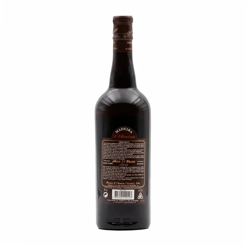 D´Oliveiras Meio Seco 10 Anos Madeira